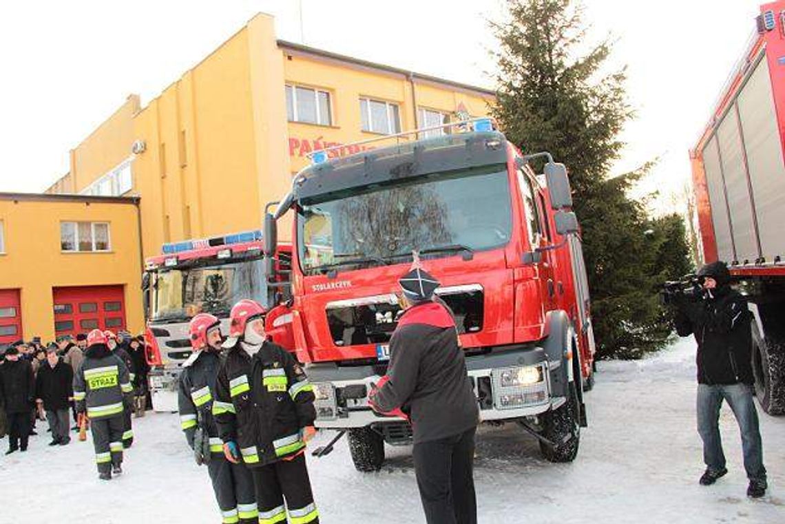 Nowe wozy strażaków z Białej Podlaskiej
