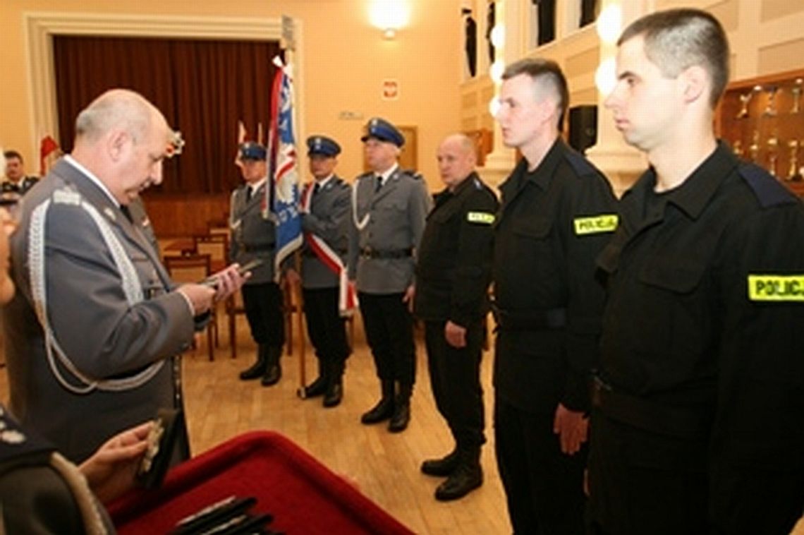 Nowi policjanci w Chełmie, Zamościu i Lublinie
