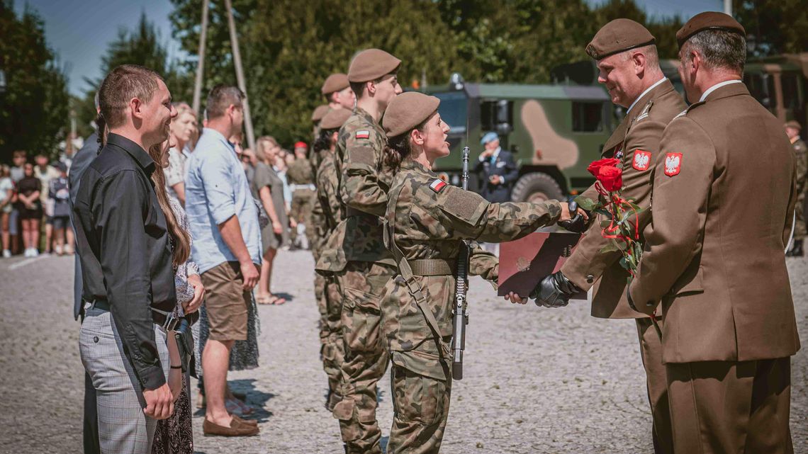 Nowi terytorialsi zaprzysiężeni Nowi terytorialsi zaprzysiężeni