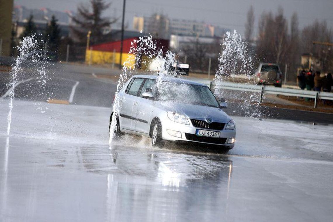 Nowoczesny tor doskonalenia techniki jazdy w Lublinie już gotowy (wideo)