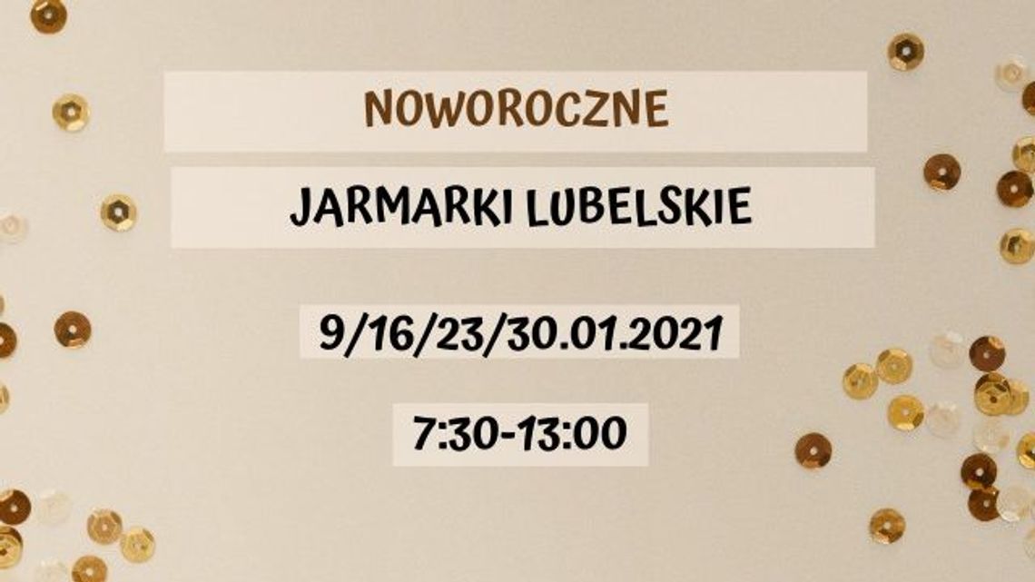 Noworoczne Jarmarki Lubelskie