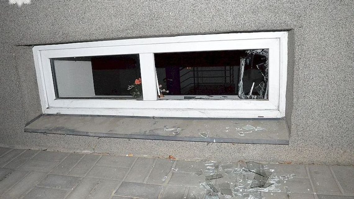 Noworoczne włamanie się nie udało. Wybijana szyba zaalarmowała mieszkankę 
