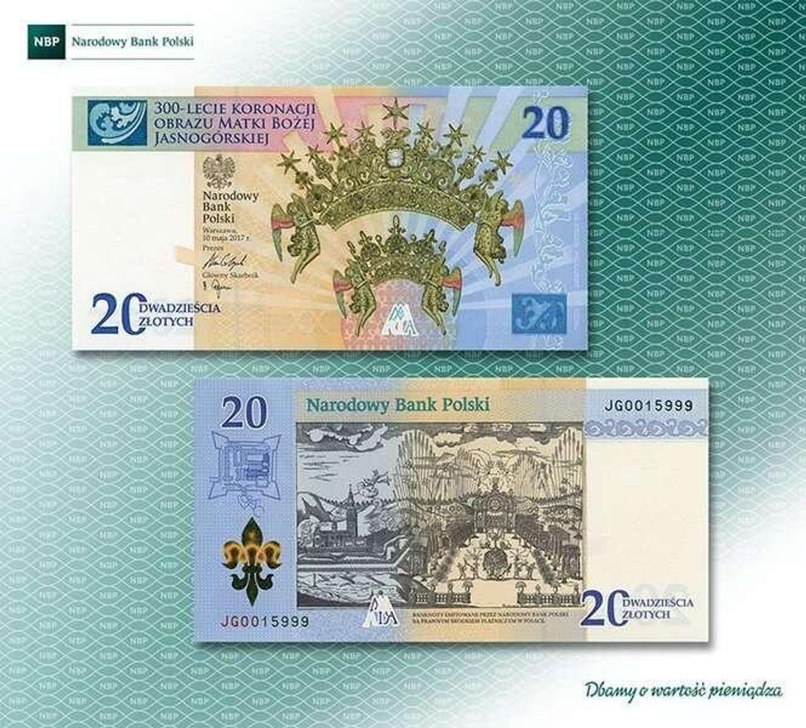 Nowy banknot 20 zł NBP