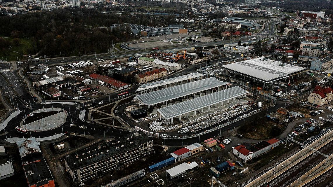 Nowy dworzec w budowie. Na razie na 80 procent