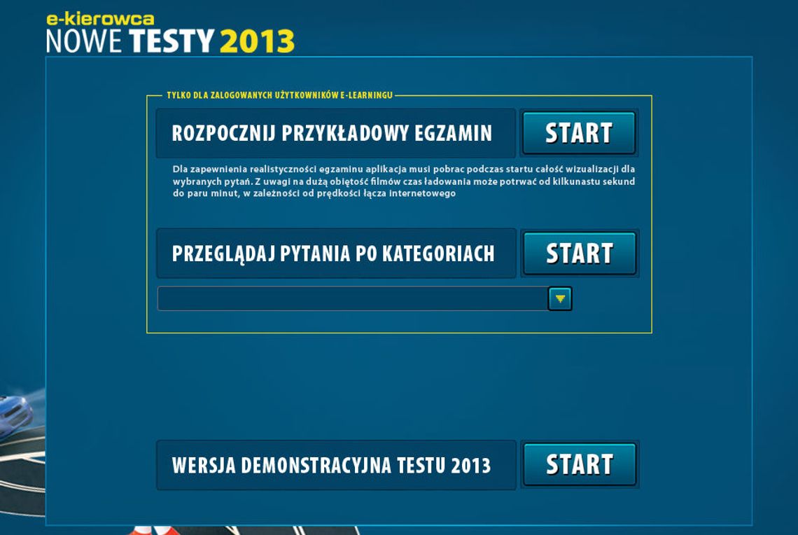 Nowy egzamin teoretyczny na prawo jazdy 2013 - rozwiąż przykładowy test Nowy egzamin teoretyczny na prawo jazdy 2013 - rozwiąż przykładowy test