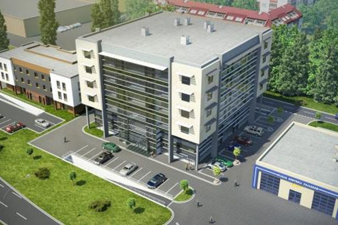 Nowy hotel i biurowiec powstaje na Czubach
