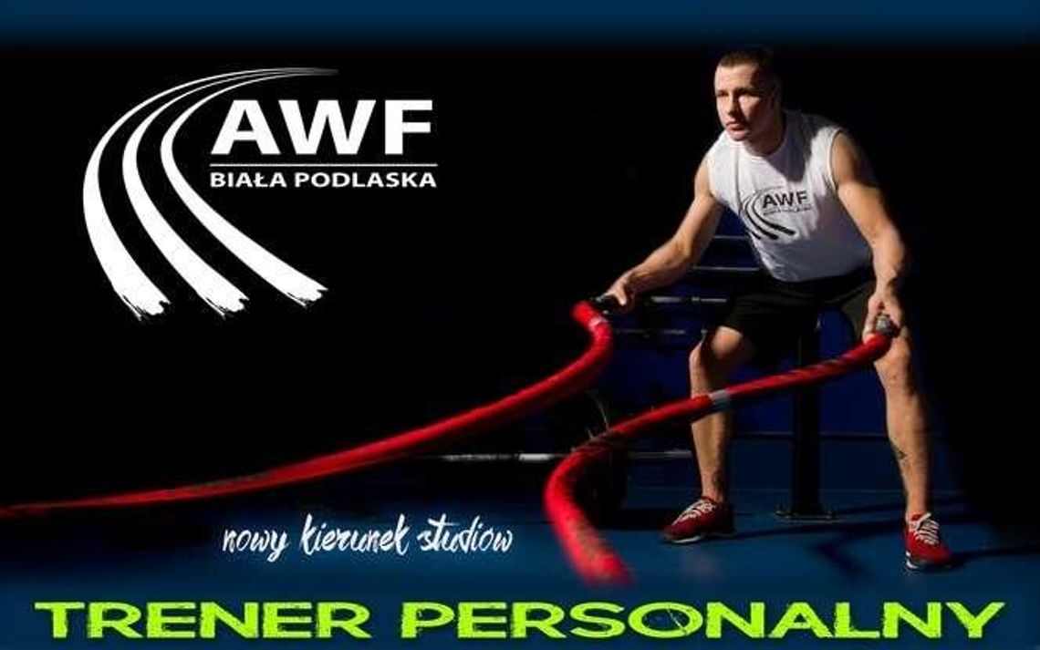 Nowy kierunek na AWF w Białej Podlaskiej. Będą szkolić trenerów personalnych