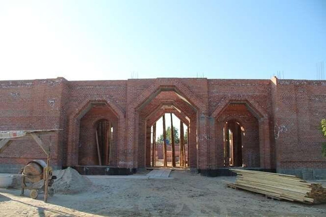 Nowy kościół w mieście. Kamień węgielny przyjechał z Włoch