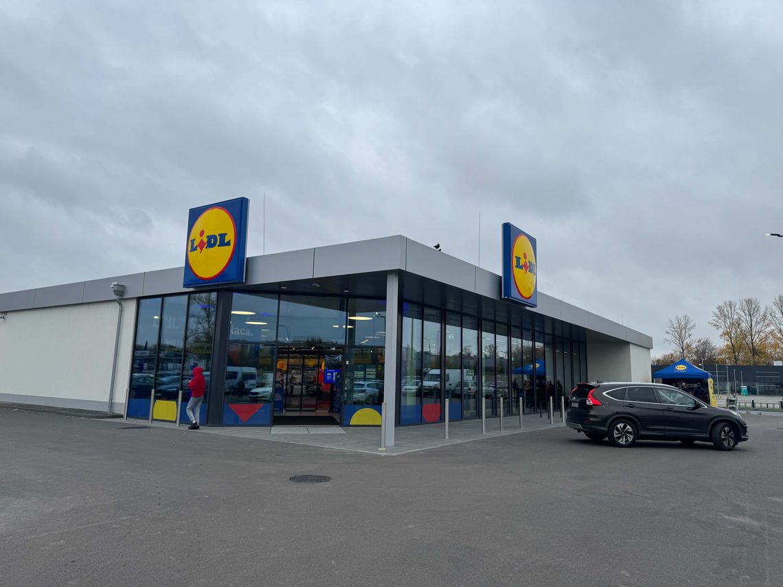 Nowy Lidl w Lublinie już otwarty. Przy ul. Turystycznej czeka ponad 125 miejsc parkingowych