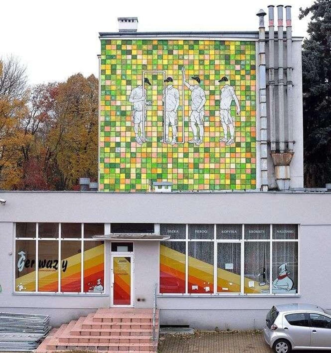 Nowy mural w Lublinie i wystawa na 40. rocznicę Lubelskich Spotkań Plastycznych Nowy mural w Lublinie i wystawa na 40. rocznicę Lubelskich Spotkań Plastycznych
