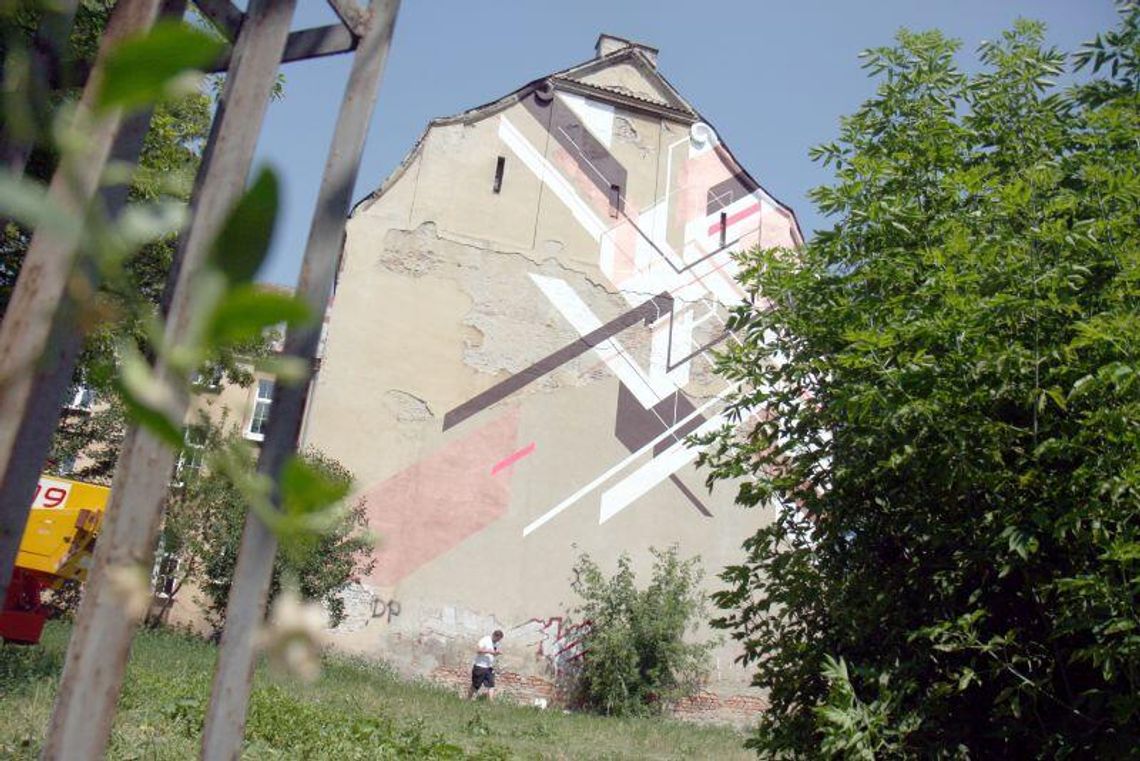 Nowy mural w Lublinie na ścianie liceum