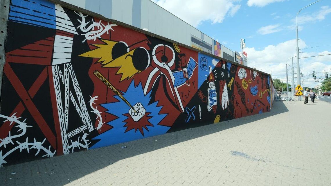 Nowy mural w Lublinie powstał przy Drodze Męczenników Majdanka. Już jest gotowy Nowy mural w Lublinie powstał przy Drodze Męczenników Majdanka. Już jest gotowy