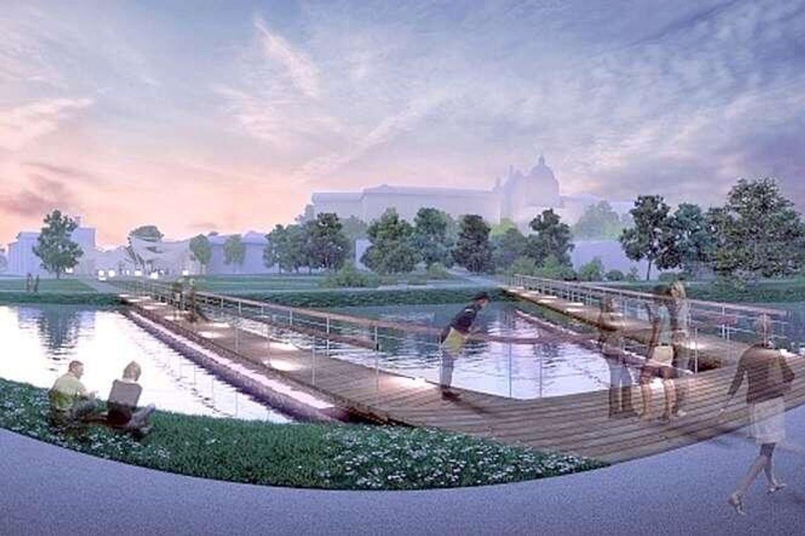 Nowy park na Błoniach pod Zamkiem. Cztery pracownie chętne do projektowania Nowy park na Błoniach pod Zamkiem. Cztery pracownie chętne do projektowania