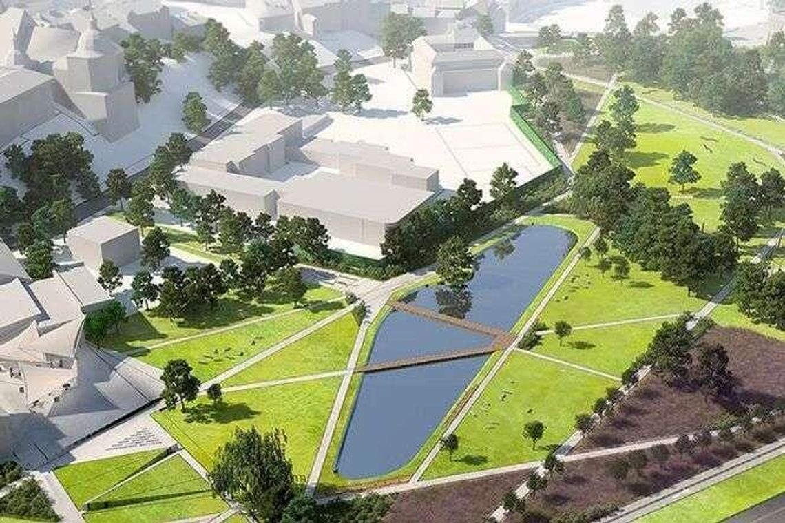 Nowy park na Błoniach pod Zamkiem. "Nie chcemy, by błonia były tylko spacerniakiem"