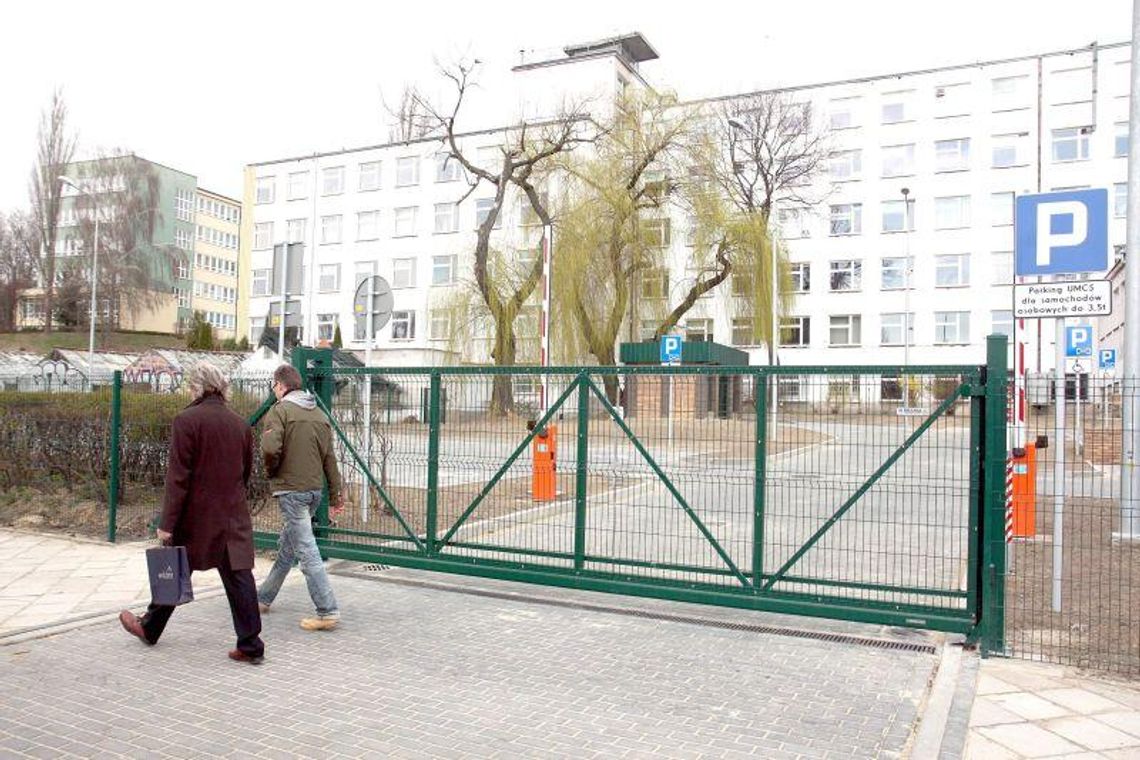 Nowy parking UMCS gotowy, ale zamknięty Nowy parking UMCS gotowy, ale zamknięty