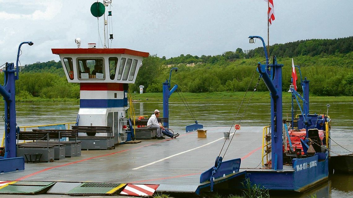 Nowy prezes zaczyna pracę w spółce, która odpowiada za przeprawę pomiędzy Janowcem i Kazimierzem Dolnym