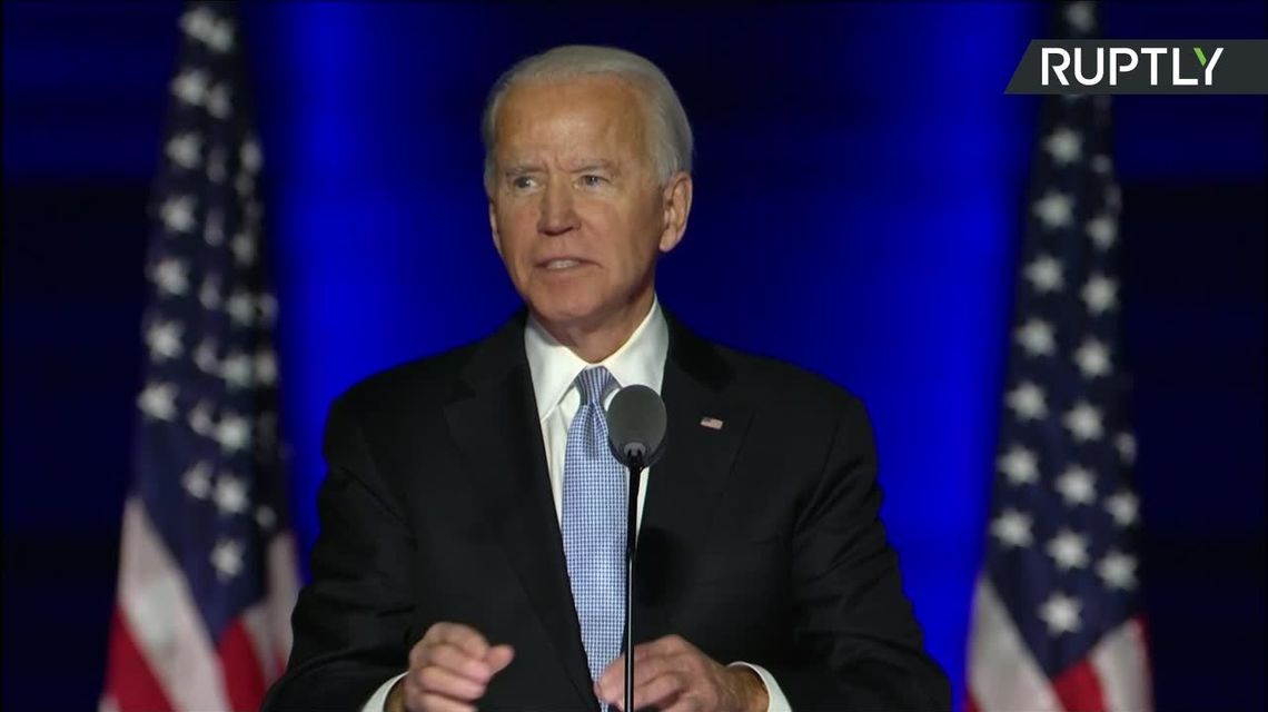 Nowy prezydent USA Joe Biden: Naród przemówił. I dał nam pewne zwycięstwo Nowy prezydent USA Joe Biden: Naród przemówił. I dał nam pewne zwycięstwo