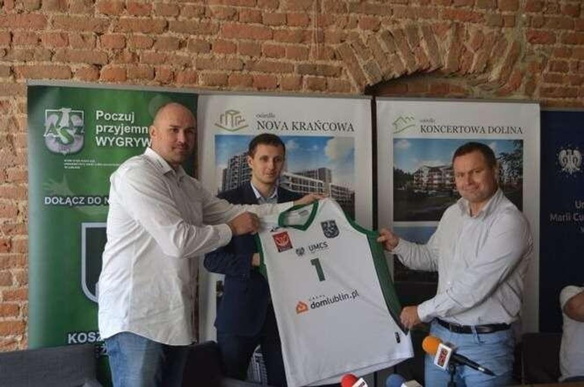 Nowy sponsor koszykarzy AZS UMCS