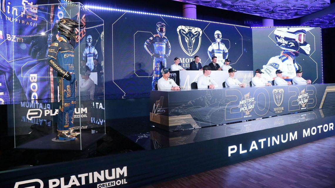 Nowy sponsor tytularny żużlowego Motoru. "Walczyliśmy o uznaną markę" [zdjęcia]