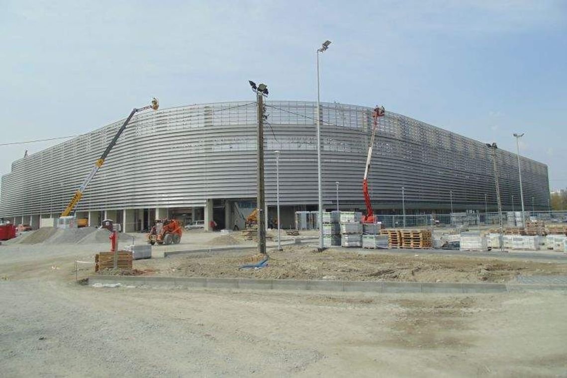 Nowy stadion w Lublinie. Montują membranę, szukają menadżera (zdjęcia z budowy) Nowy stadion w Lublinie. Montują membranę, szukają menadżera (zdjęcia z budowy)