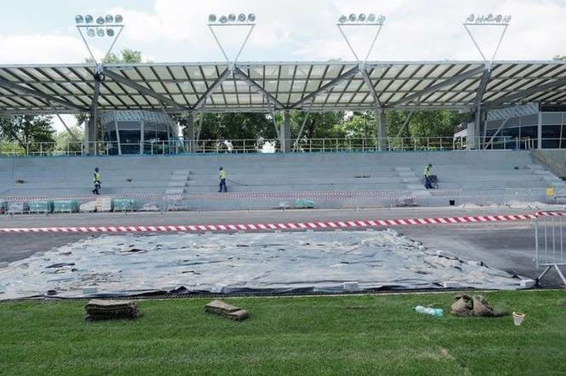 Nowy stadion w Lublinie. Zamawiają sprzęt dla lekkoatletów Nowy stadion w Lublinie. Zamawiają sprzęt dla lekkoatletów