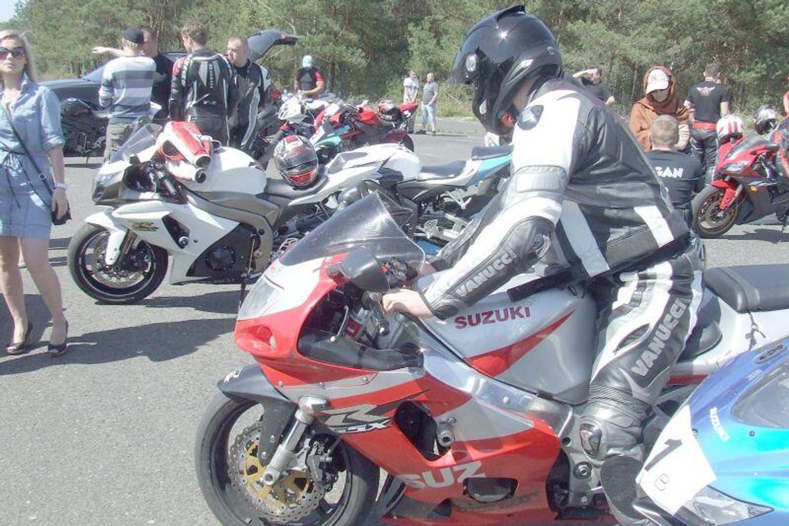 Nowy tor dla motocyklistów na lotnisku w Białej Podlaskiej