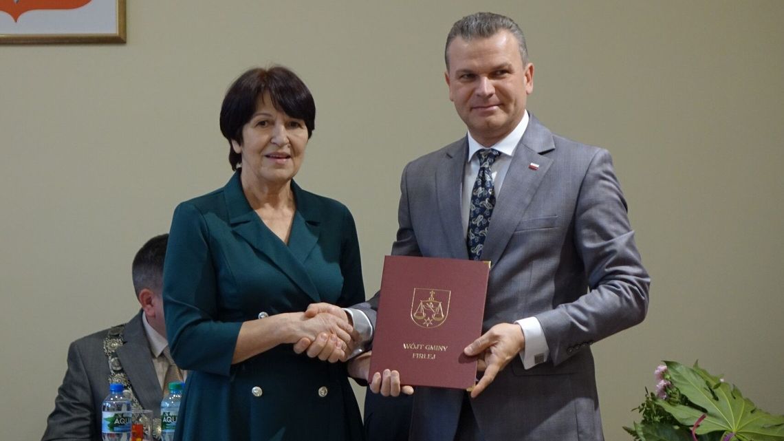 Nowy wójt gminy Firlej złożył ślubowanie