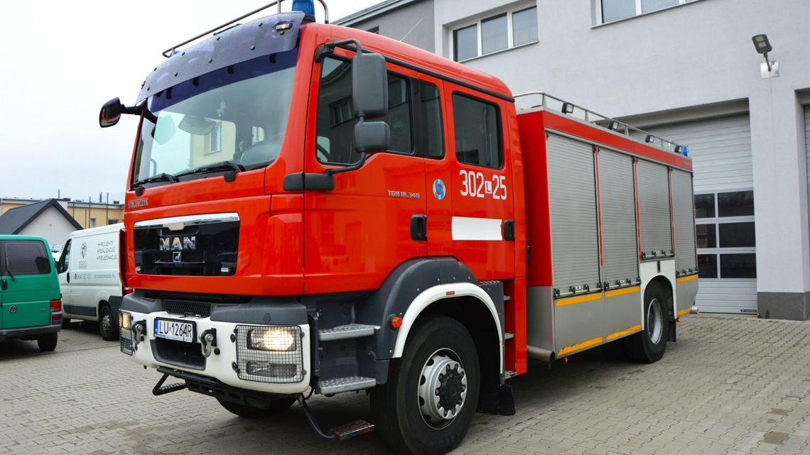 Nowy wóz dla druhów z Bychawki Drugiej