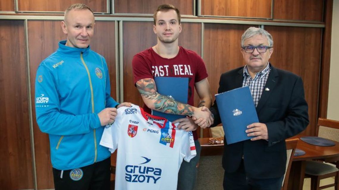 Nowy zawodnik w Azotach Puławy