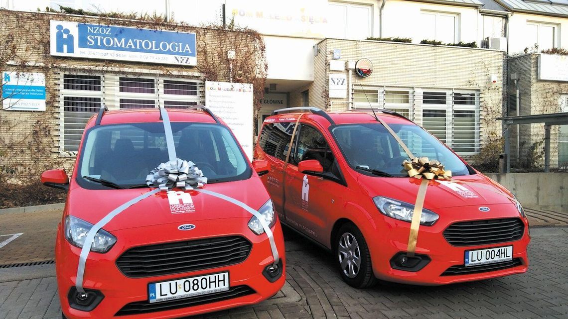 Nowymi autami na wizyty domowe u chorych dzieci Nowymi autami na wizyty domowe u chorych dzieci
