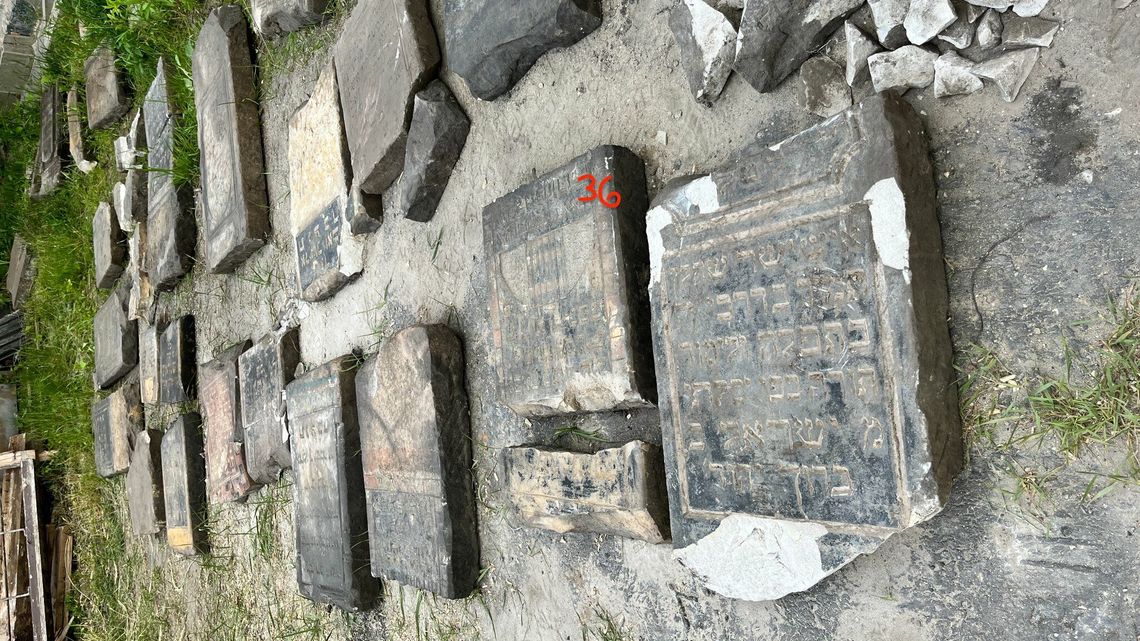 O tych macewach mówi cały świat. "Odezwała się osoba, która rozpoznała po inskrypcjach swojego przodka"