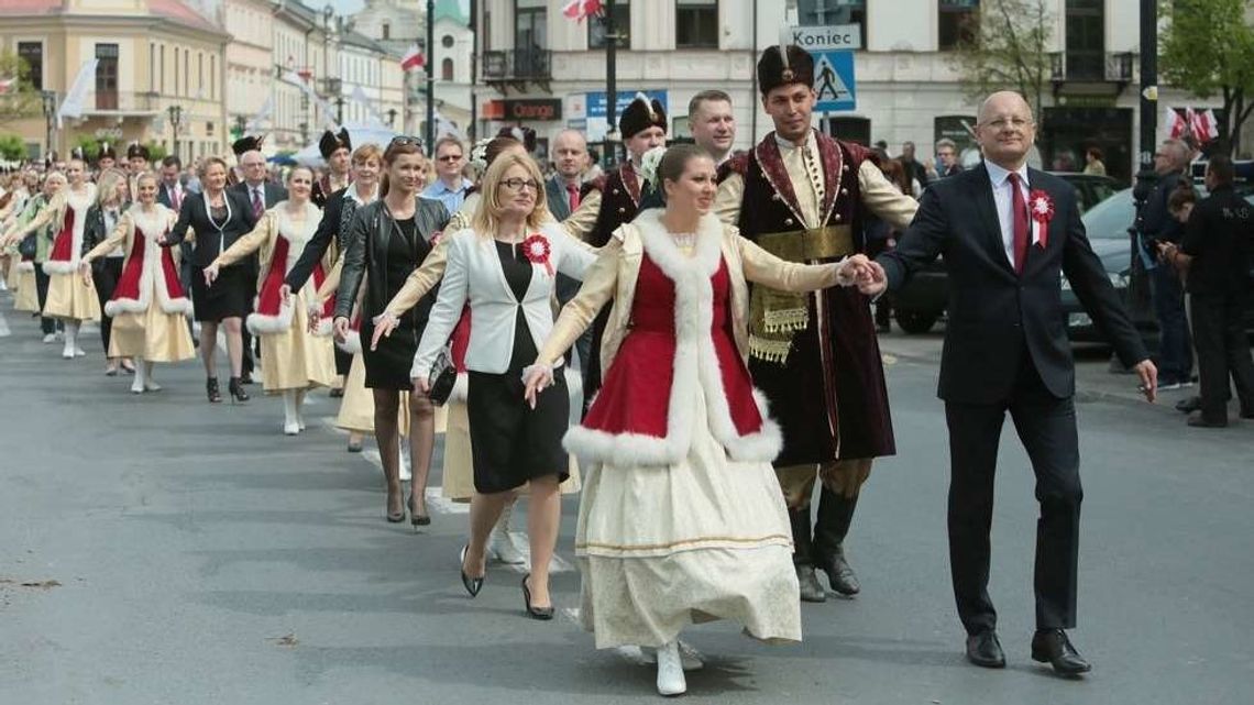 Obchody Święta Narodowego Trzeciego Maja w Lublinie. Koncerty, polonez, defilada [PROGRAM]