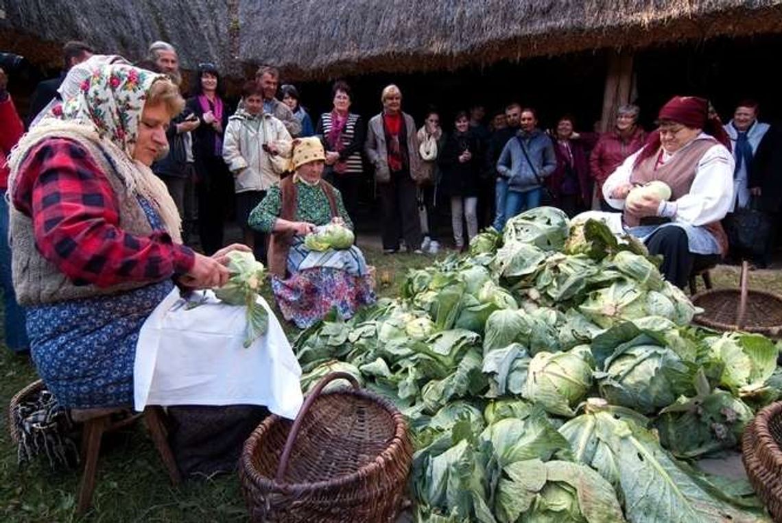Obieraczki kapuściane w Skansenie