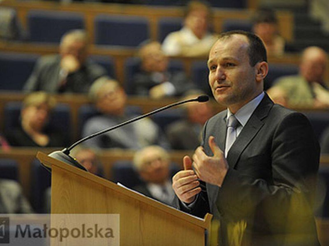Obraz pędzla mordercy prezydenta RP wisi u marszałka małopolskiego