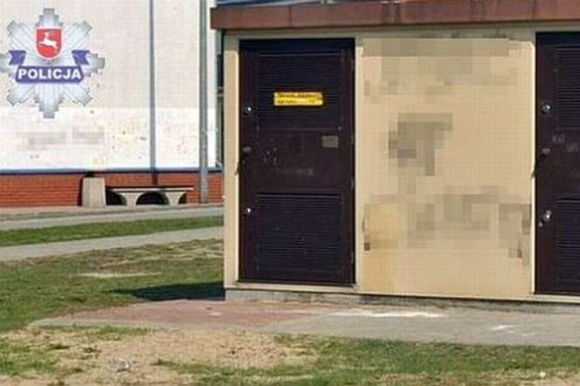 Obrażali Romów i Ukraińców. Malowanie zarejestrowały kamery monitoringu