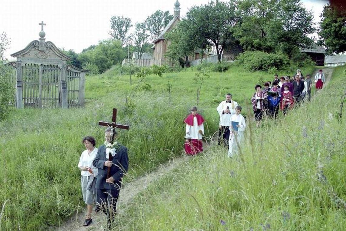Obrzęd poświęcenia pól w niedzielę w Muzeum Wsi Lubelskiej
