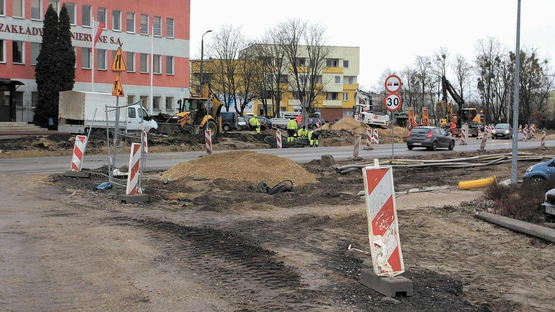 Obwodnica Dęblina w budowie. W planach także nowy most na Wieprzu