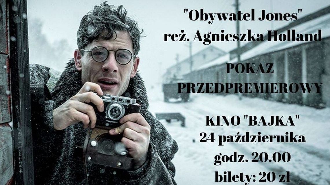 "Obywatel Jones" przedpremierowo w Bajce "Obywatel Jones" przedpremierowo w Bajce