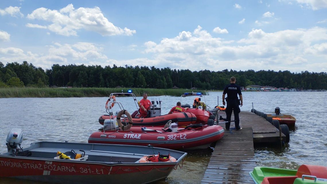 Od brzegu dzieliło go 30 metrów. Opadł z sił i zniknął pod wodą