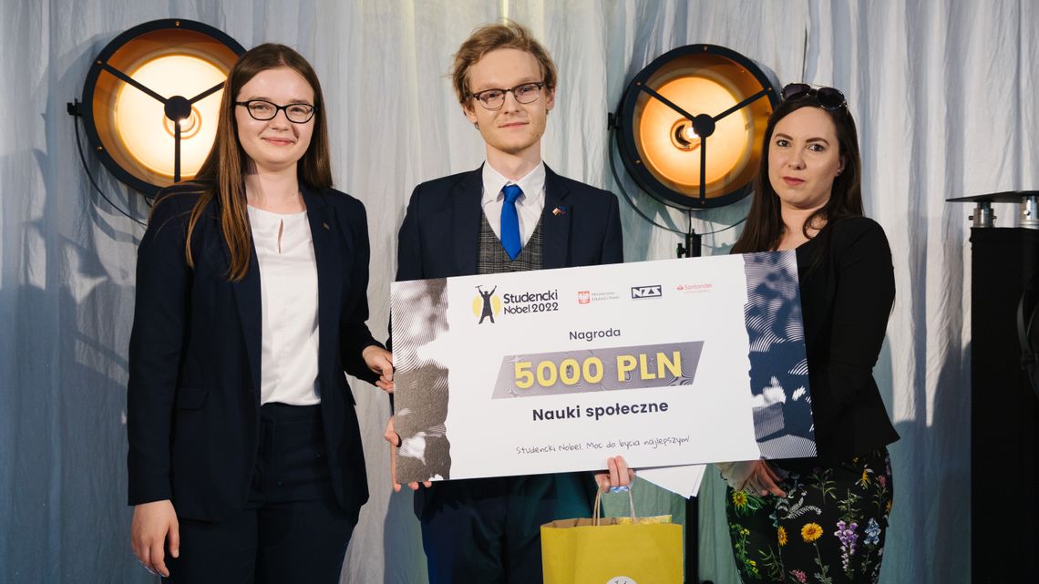 Od samorządu do Europy. Studencki Nobel dla kraśniczanina