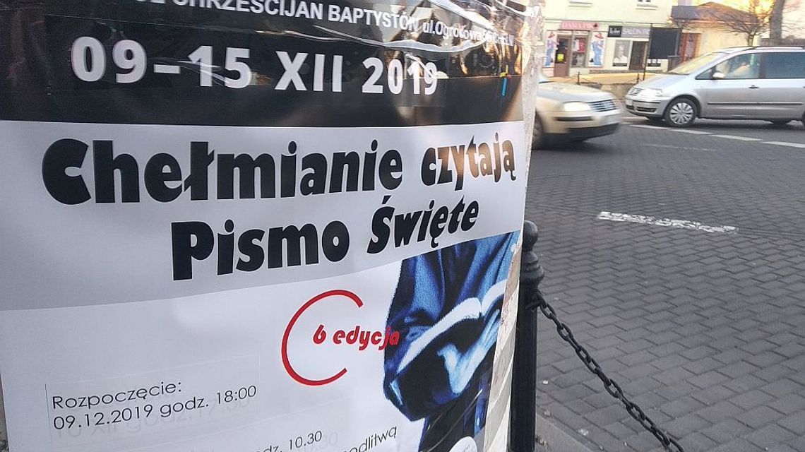 Od świtu do północy będą czytać Pismo Święte: "Każdego zachęcam do lektury" Od świtu do północy będą czytać Pismo Święte: "Każdego zachęcam do lektury"