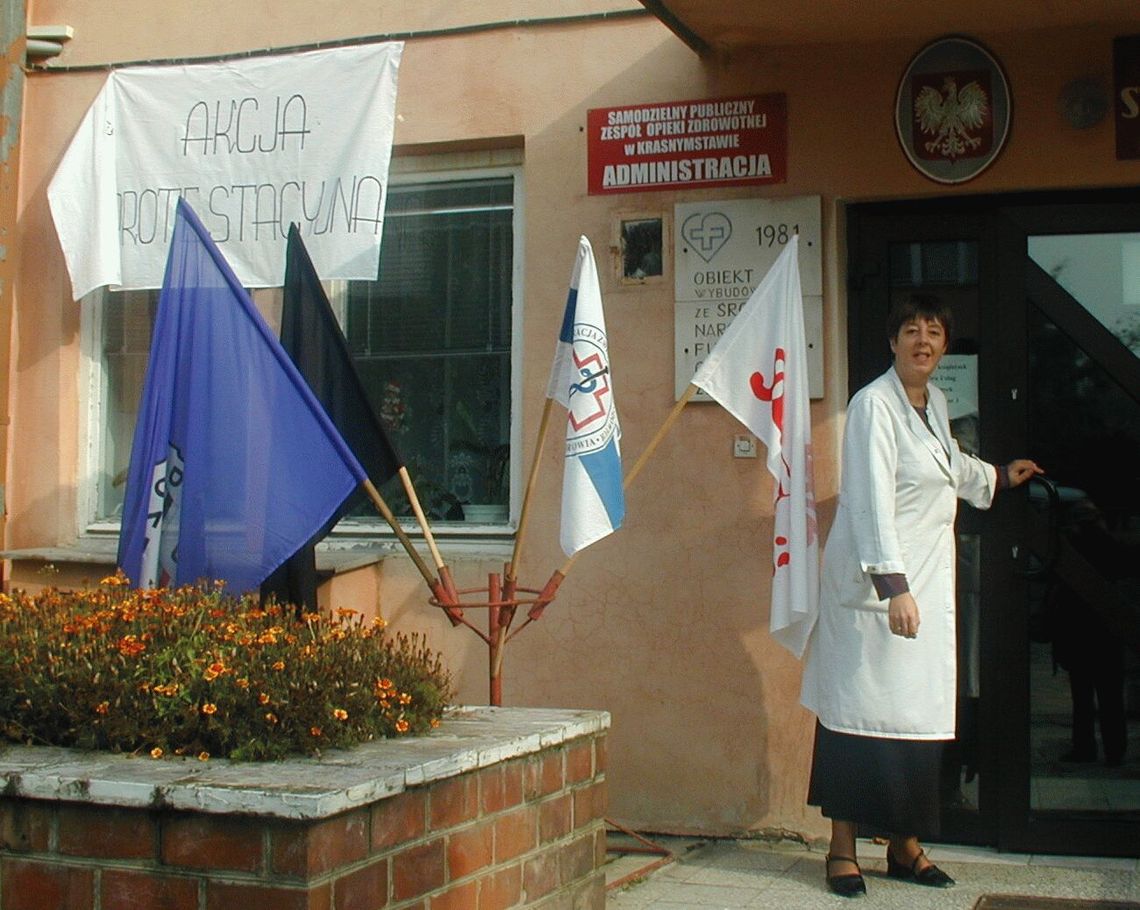 Od wczoraj w krasnostawskim ZOZ protestują związkowcy