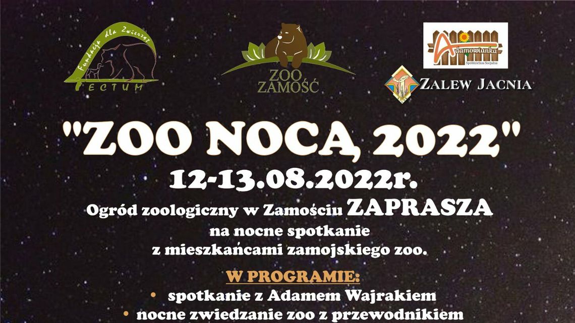 Od zmierzchu do świtu ze zwierzakami. ZOO zaprasza do siebie na noc