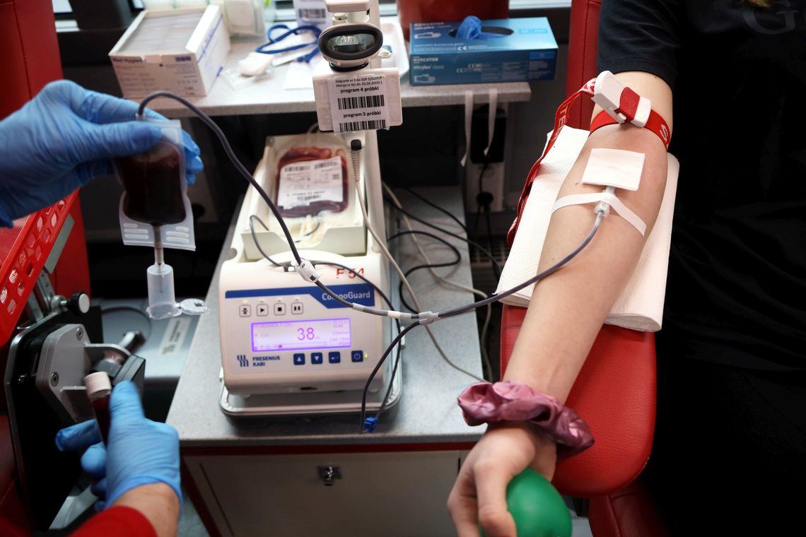 Oddaj krew w nowym roku. 24 akcje w regionie 
