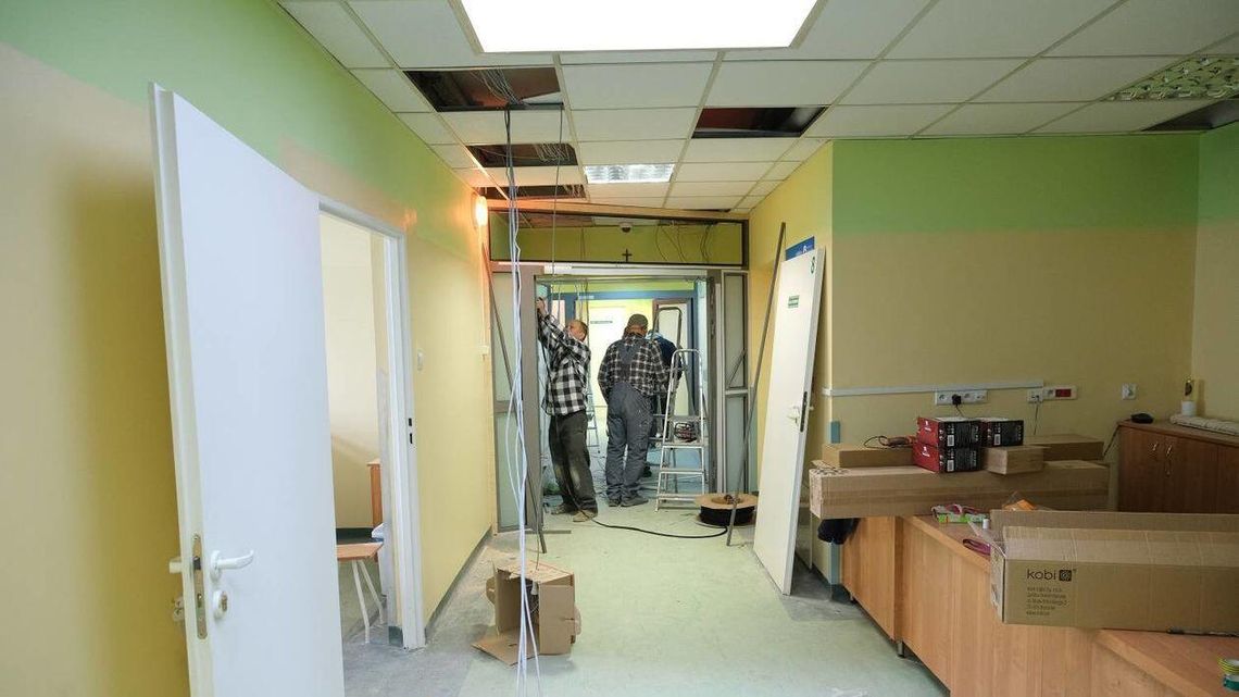 „Oddział zakaźny” w Szpitalu Neuropsychiatrycznym już prawie gotowy