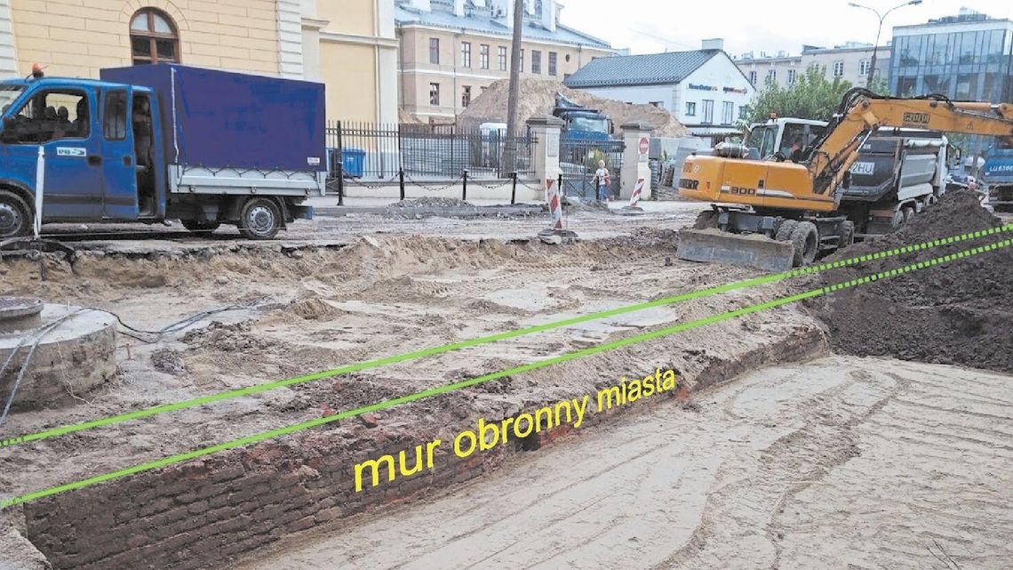 Odkrycie w centrum Lublina. "To czwarta linia umocnień obronnych"