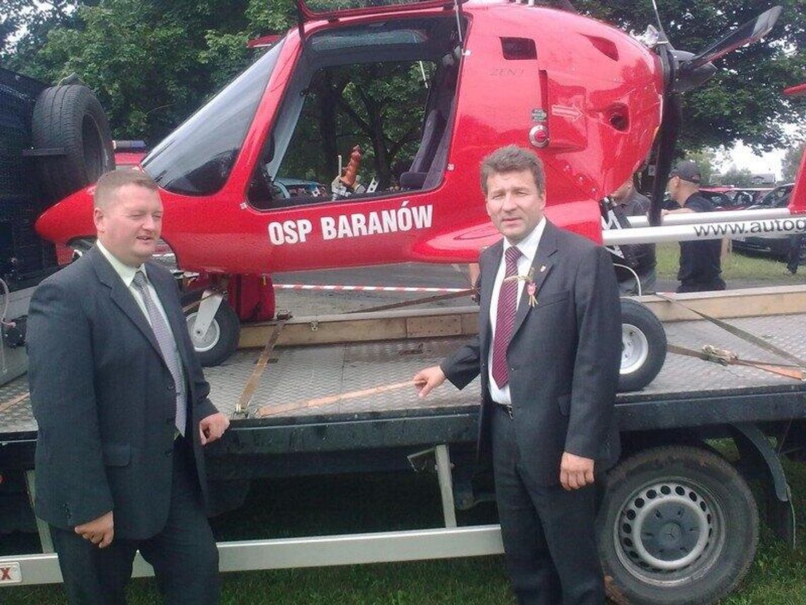 Odlotowa promocja Baranowa - helikopter tylko dla żartów