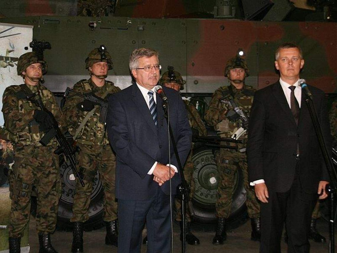 Odpierali atak przed prezydentem Komorowskim (zdjęcia)
