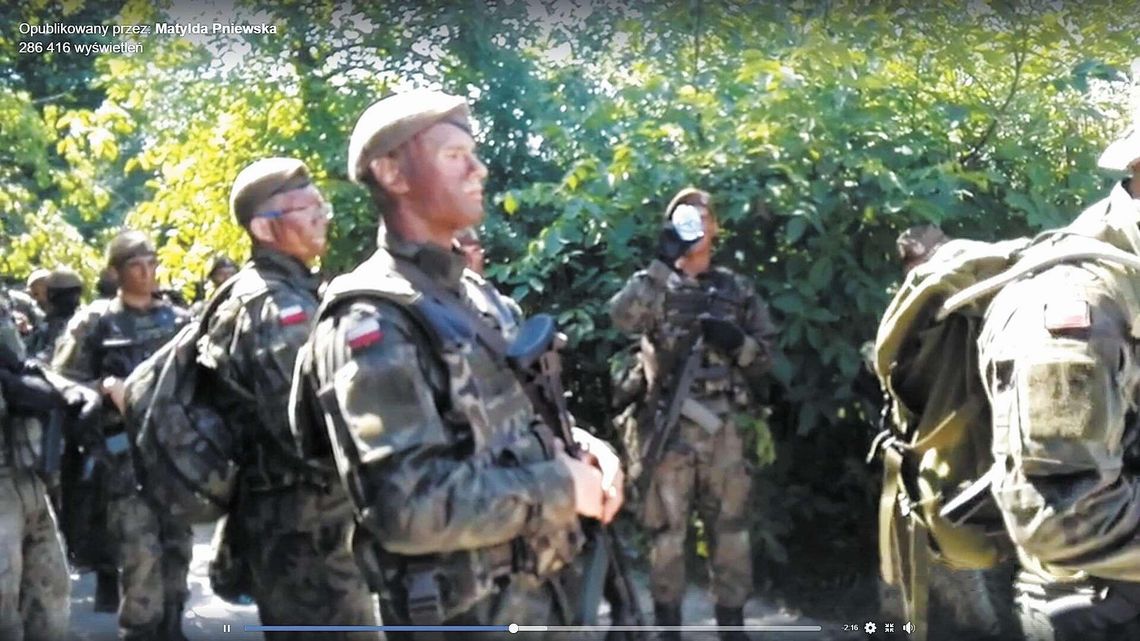 Odpoczynek zakłóciła seria strzałów z karabinu. Terytorialsi ćwiczyli. "Byliśmy przerażeni!"