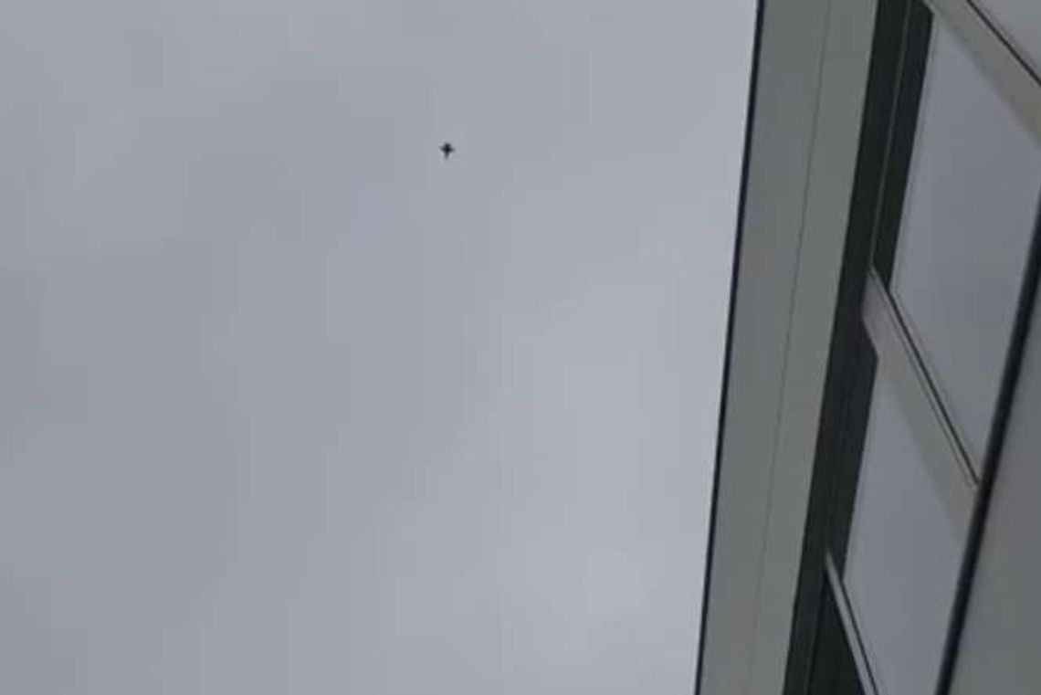 Odrzutowiec F-16 nad Lublinem. Narobił dużo hałasu (wideo) 